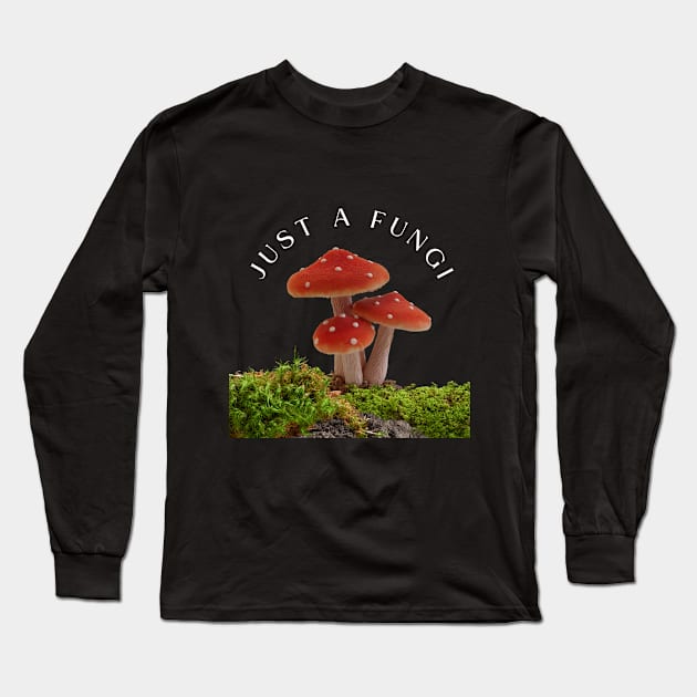 Mushroom Long Sleeve T-Shirt by Willows Blossom